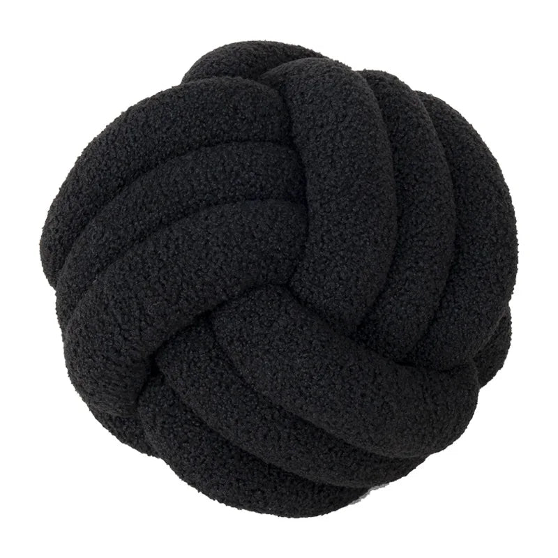 Hand-knotted Ball cushion